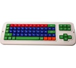 Беспроводная клавиатура Clevy с большими кнопками и накладкой